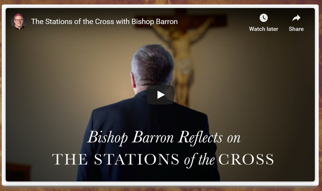 The Stations of the Cross with Bishop Barren