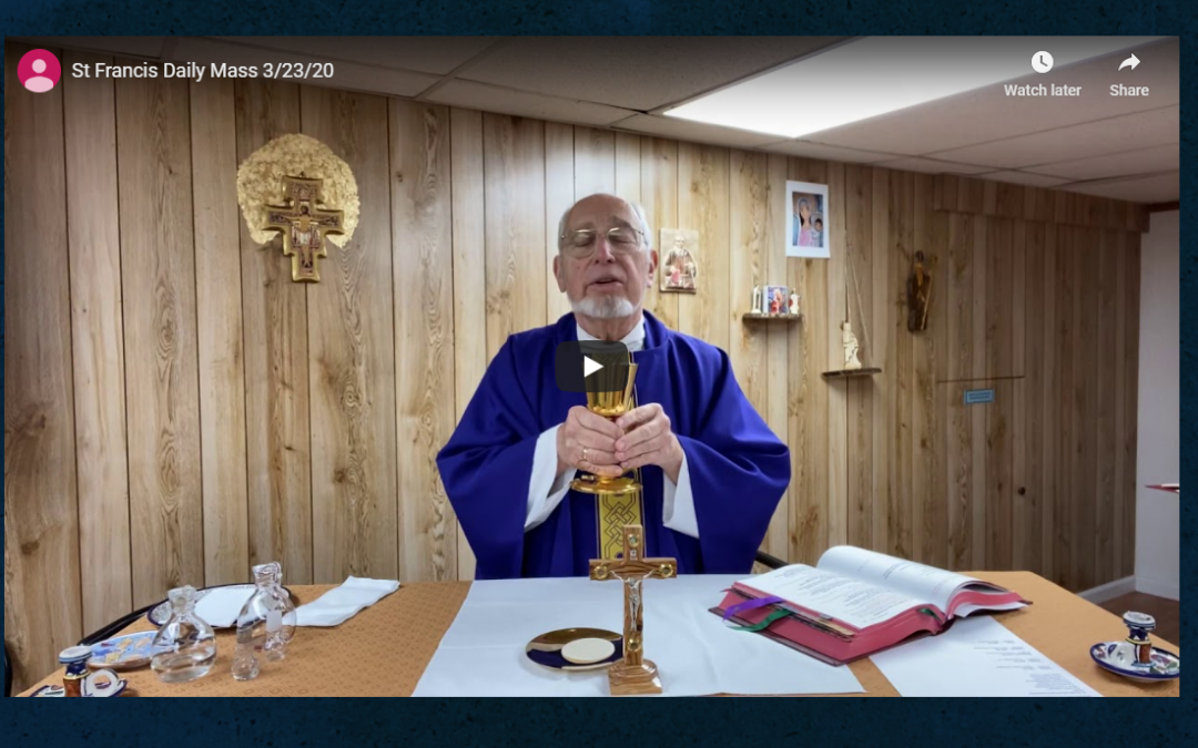 Holy Week Services On-Line Live