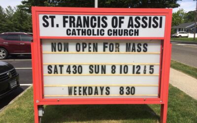 Mark Kulewicz, the St. Francis “Sign Guy”