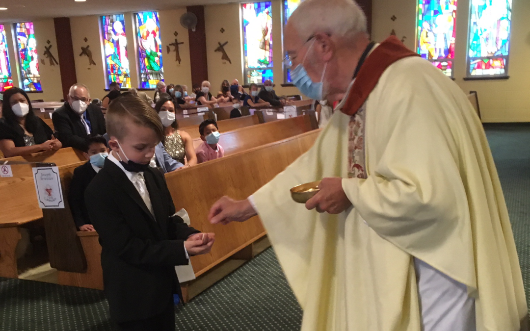 First Communion Day at St. Francis!