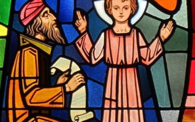 The Windows of our Church – The Boy Jesus in the Temple