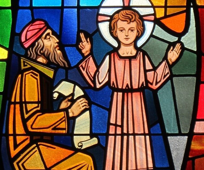 The Windows of our Church - The Boy Jesus in the Temple