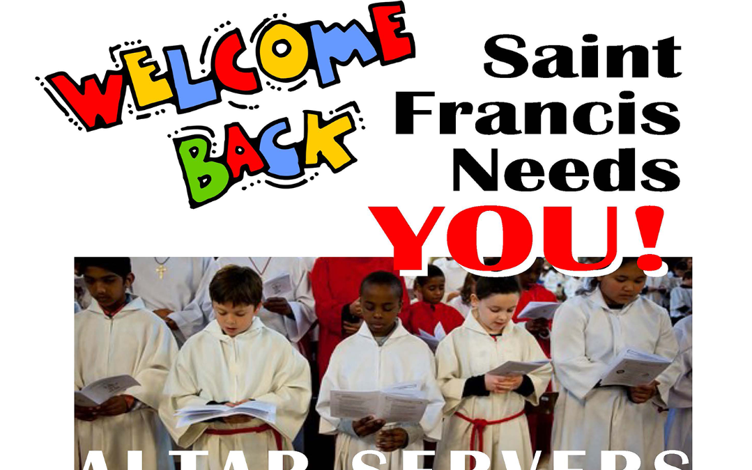 St. Francis Needs You!