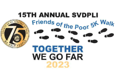 15th Annual SVDPLI Friends of the Poor 5K Walk